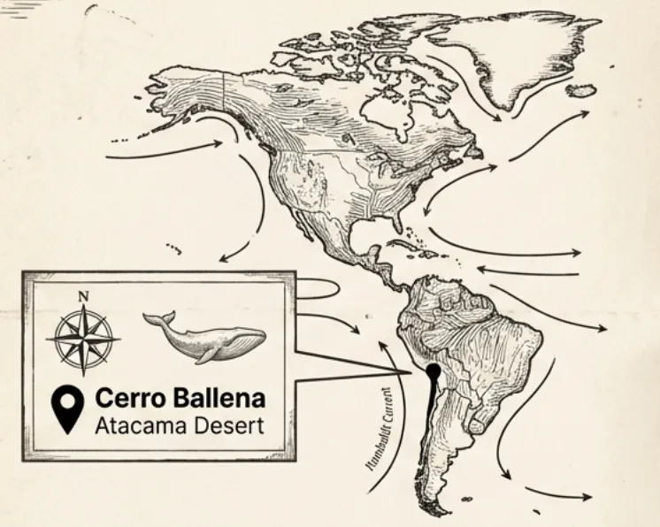 Cerro Ballena Location Map