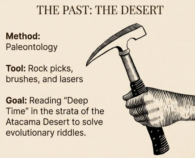Paleontology Tools in the Desert