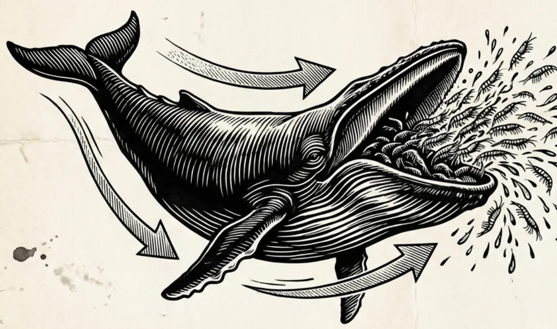 Whale Gigantism and Krill Explosion